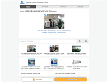Tablet Screenshot of ledlightsmanufacturemachines.com